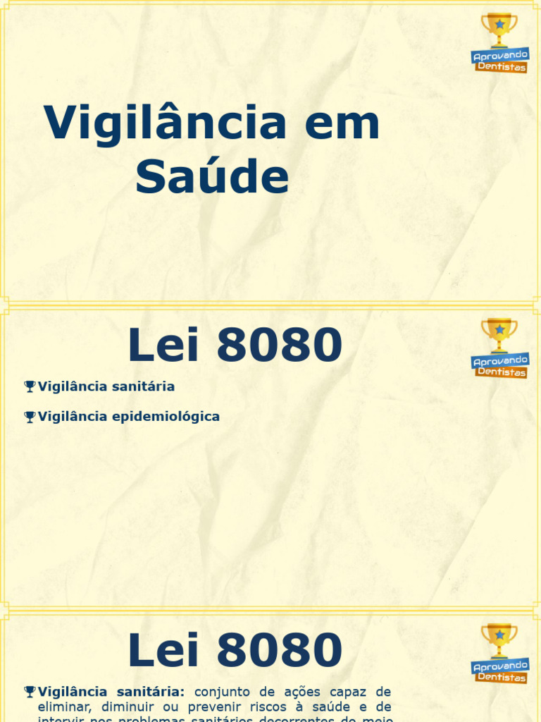 Slides+-+Vigil%C3%A2ncia+em+Sa%C3%BAde | PDF | Epidemiologia | Promoção ...