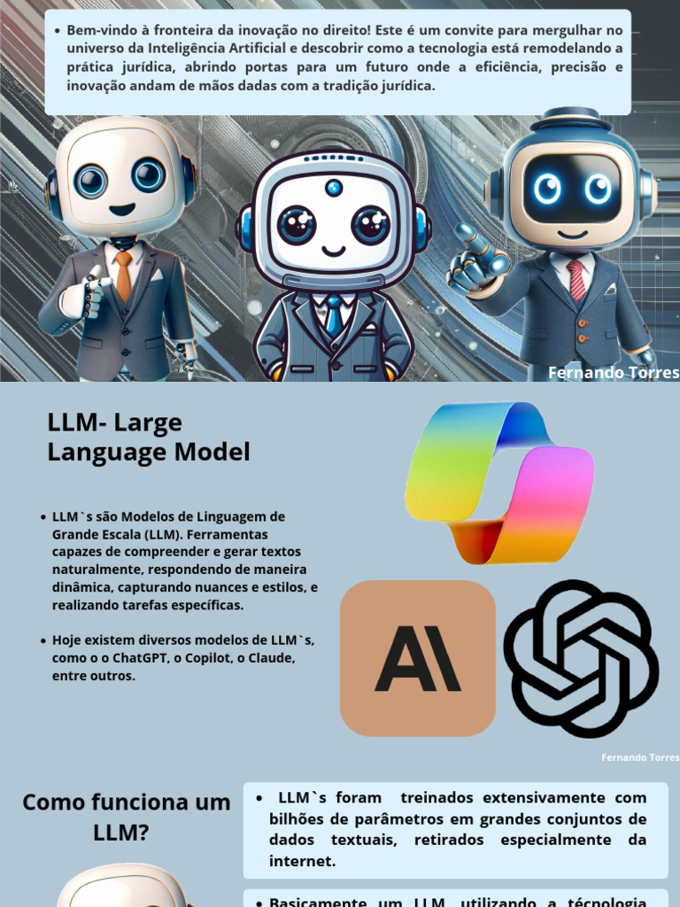 Inteligência Artificial no Direito: LLMs e Prompts | PDF | Inteligência ...