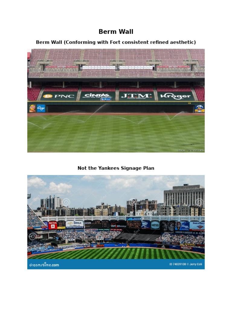 Berm Wall | PDF