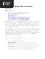 Adobe AIR For Android