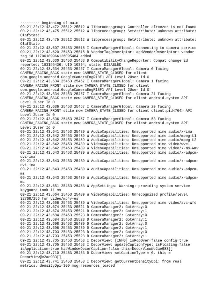 Log Cat 1758467563344 | PDF | Software Development | Computer Programming