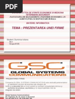 PREZENTARE INFORMATICA