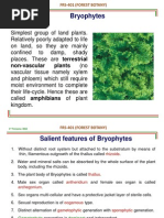 FRS 401 (Bryophytes)