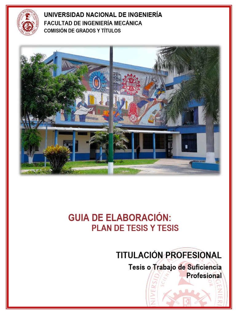 Guía para Elaborar Plan de Tesis | PDF | Datos | Hipótesis