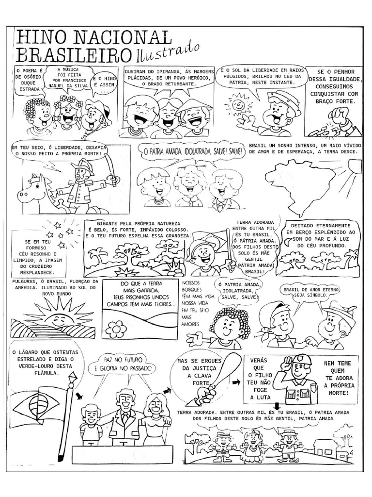 Hino Nacional Ilustrado | PDF