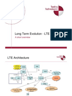 LTE Short Overview