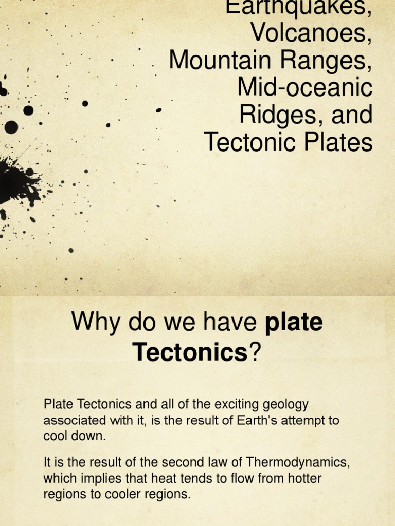 Earth's Crust, A Steno Sphere, Litosphere PDF Plate Tectonics
