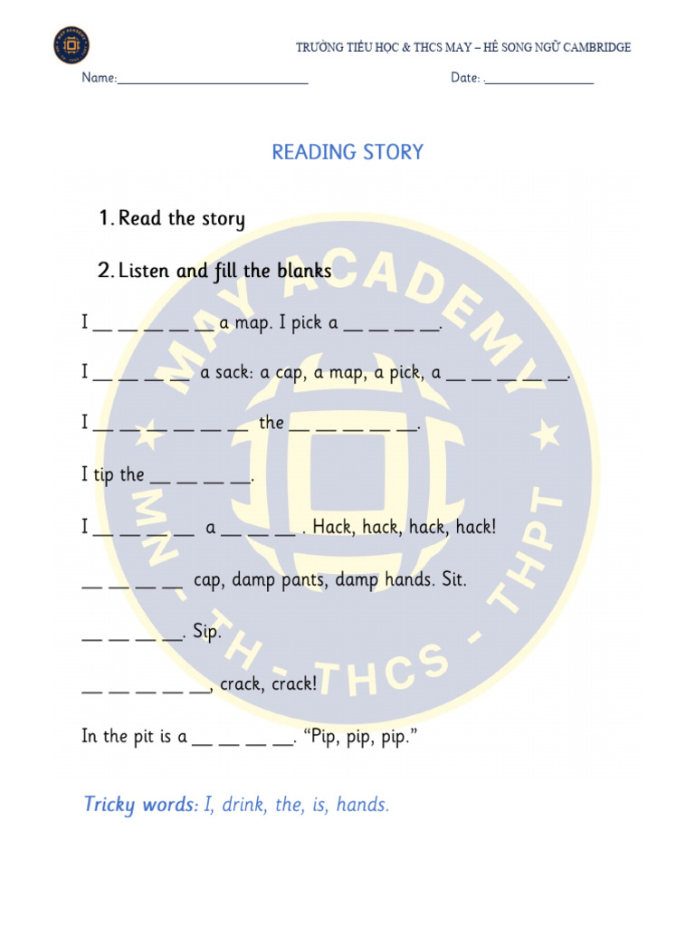 Reading Story L2 (R&M) | PDF