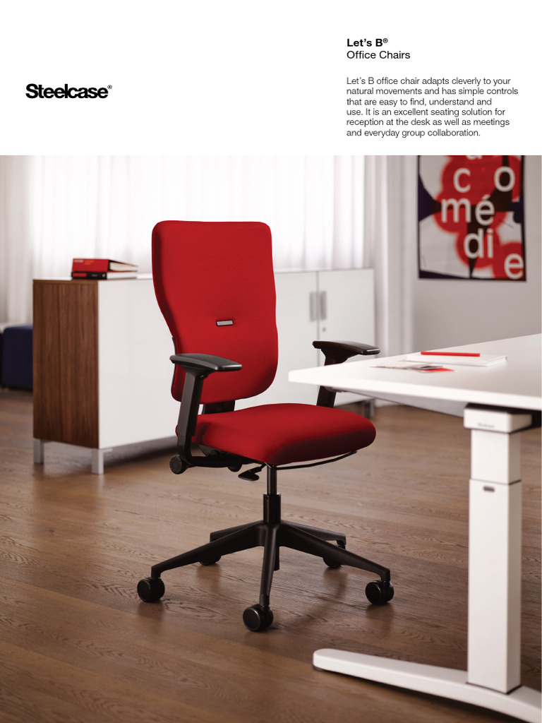 Let's B Office Chair Features & Specs | PDF | Chair | Furniture