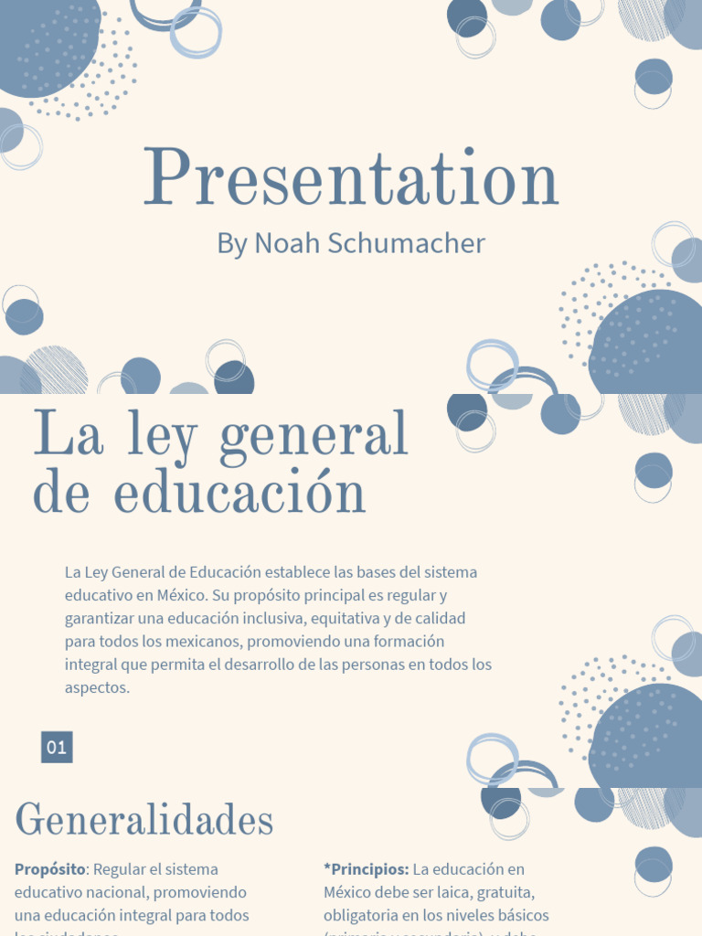 Ley General de Educación en México | PDF | Inclusión (Educación) | México