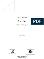 David Danford - Gweddi (Full Score)
