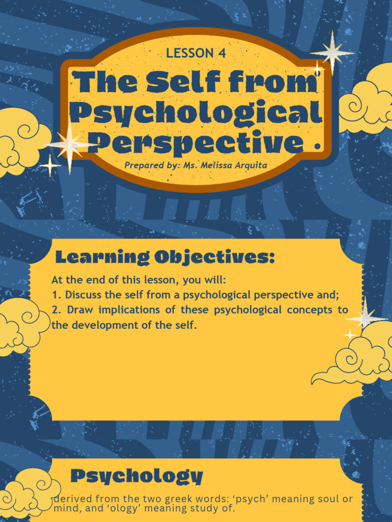 Understanding the Self in Psychology | PDF | Psychology | Cognition