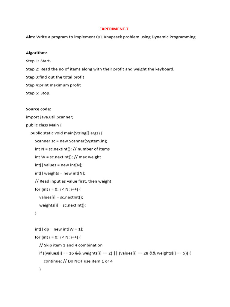 DAA Week-7 | PDF
