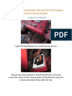 VT84 Device Installation Manual For Davinegere Sand Mining Project