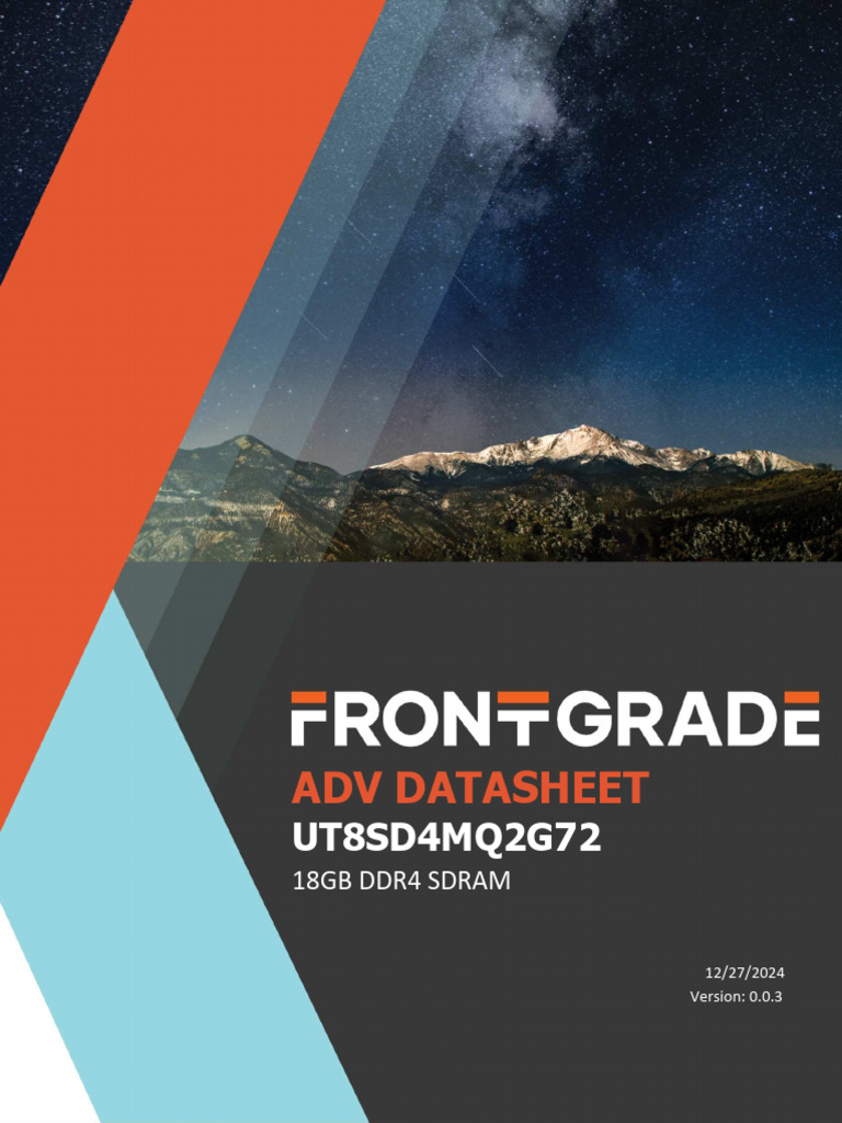 Adv - Datasheet Ut8sd4mq2g72 - 0 0 2 | PDF | Computer Data Storage ...