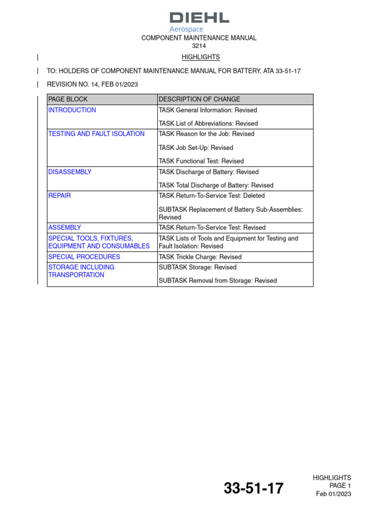 Battery Maintenance Manual Highlights | PDF | Electrical Engineering ...