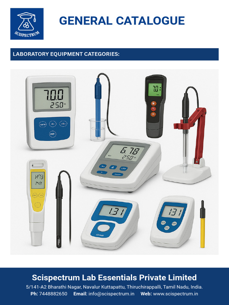 Lab Equipment Catalogue 2025-OctoSquare Brand-India (SCISPECTRUM LAB) | PDF