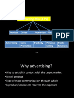 Marketing Mix (4 PS) : Product Price Promotion Place