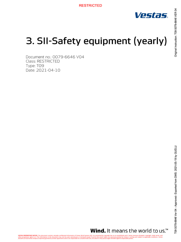 Yearly Safety Equipment Inspection Guide | PDF | Safety