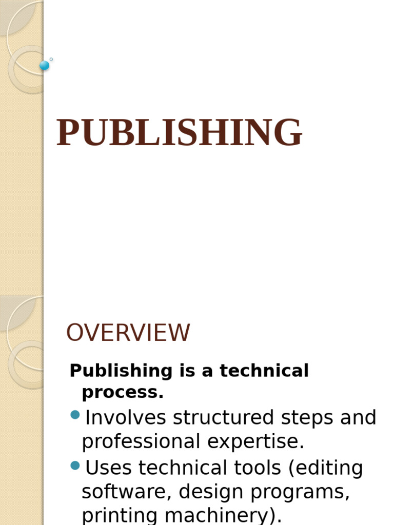 Publishing 1 | PDF