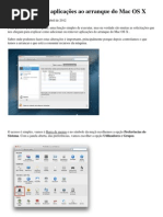 Como adicionar aplicações ao arranque do Mac OS X