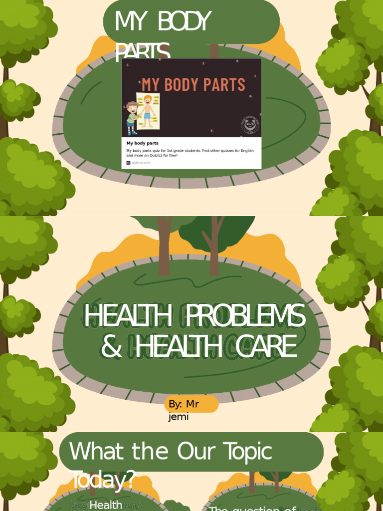 Health Problems and Healthy Habits Guide | PDF
