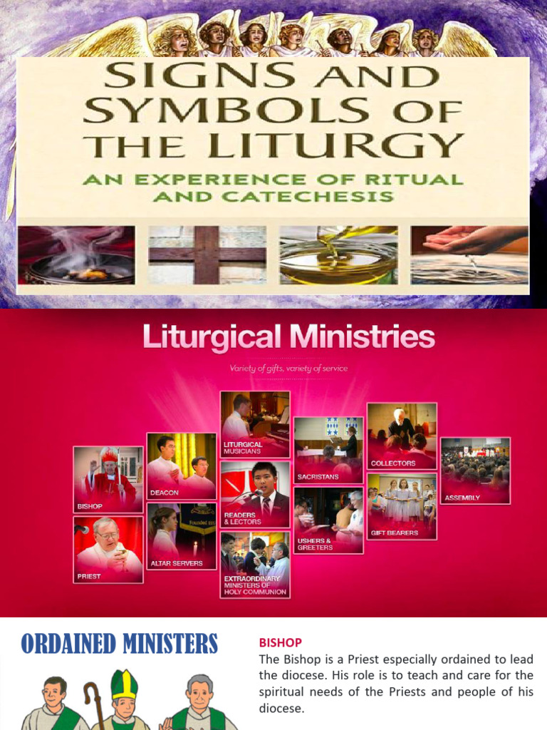 Roles of Ordained and Non-Ordained Ministers | PDF | Eucharist | Mass ...
