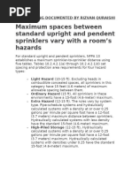 Distance Rules Part 2 Sprinkler Head Obstruction Distance Rules For ...