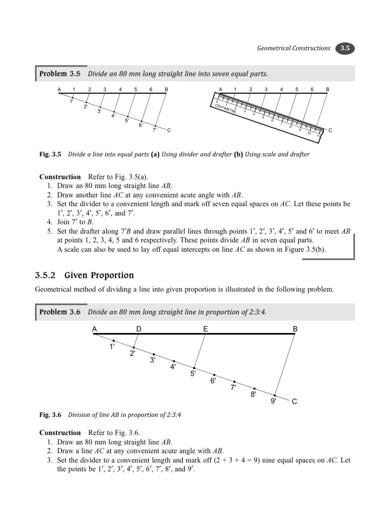 Geometrical Constructions | PDF | Circle | Triangle