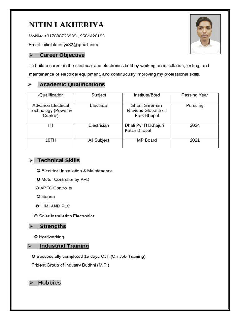 Nitin CB | PDF