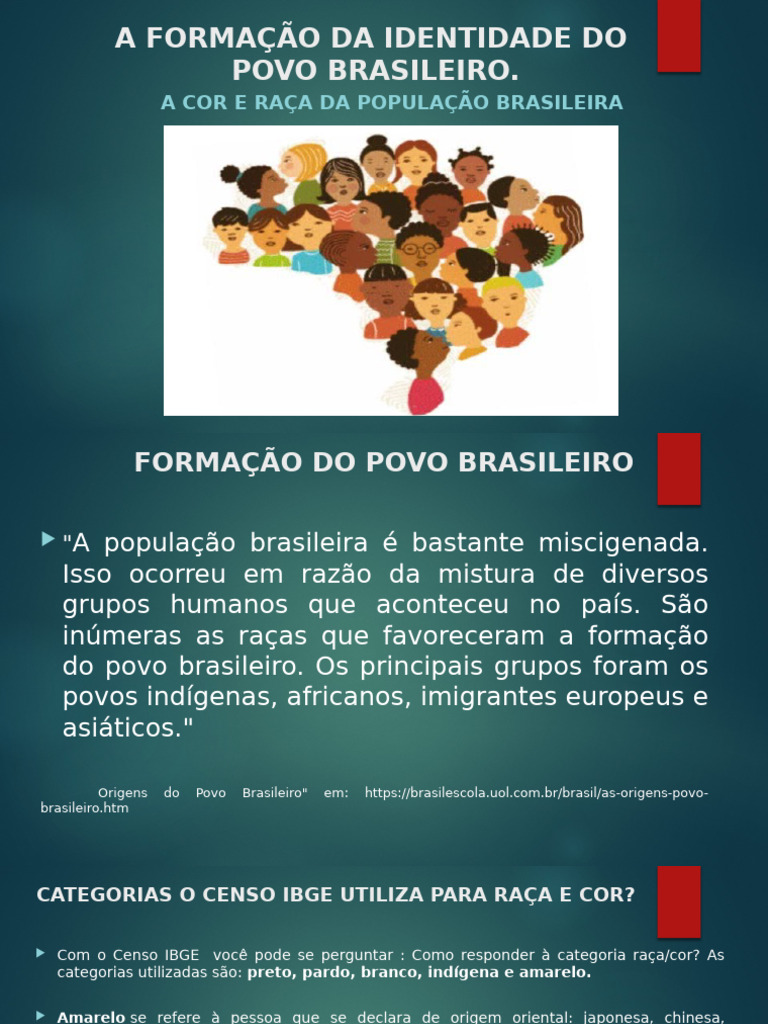 Identidade e Raça do Povo Brasileiro | PDF