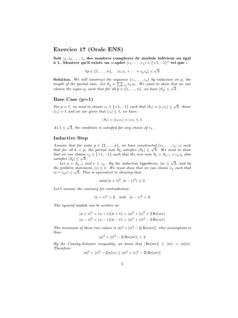 Bader 4 | PDF | Complex Analysis | Numbers
