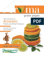 Aroma Green Pages - India and France 2012