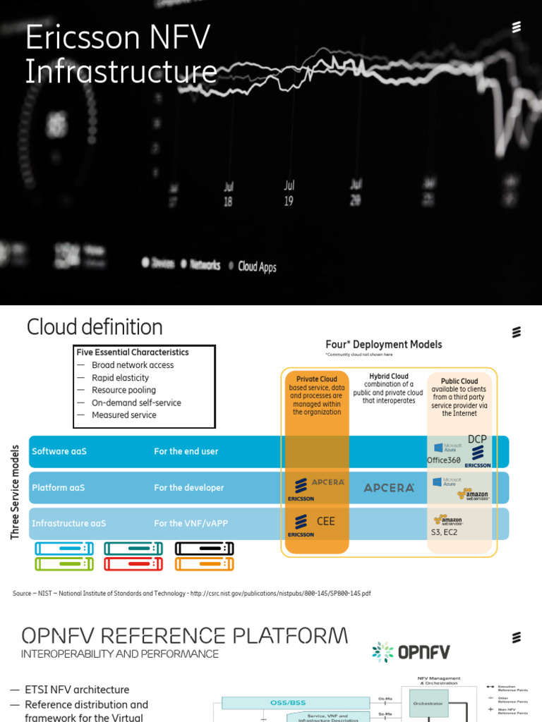 Ericsson NFV Infrastructure Overview | PDF | Computing | Computer ...