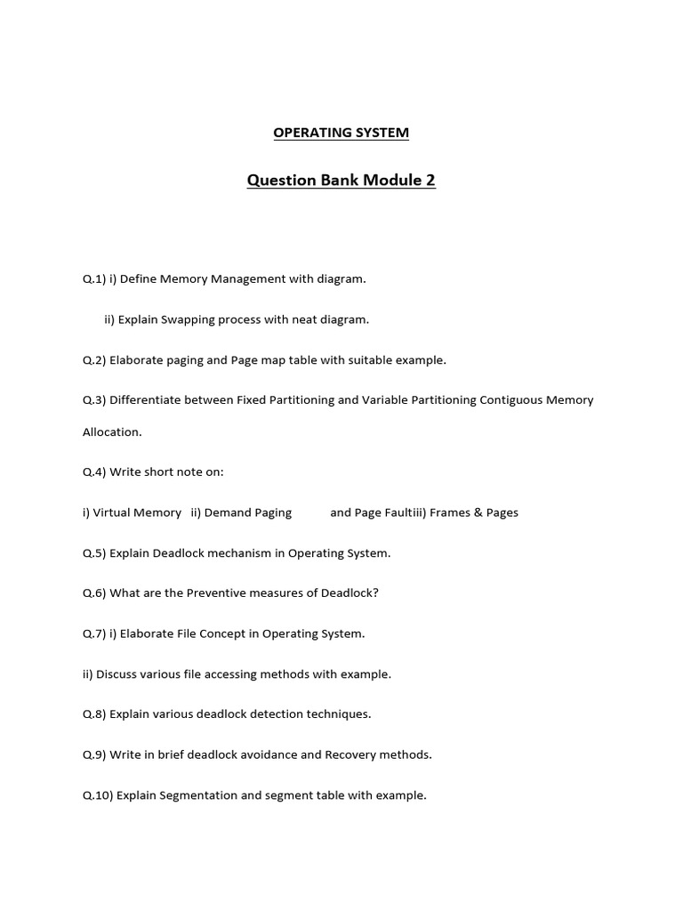Module 2 Quest. | PDF