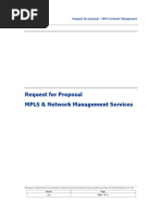 Download Request for Proposal - MPLS Network Management_V19 - 20 Sep by pranav253 SN92067319 doc pdf