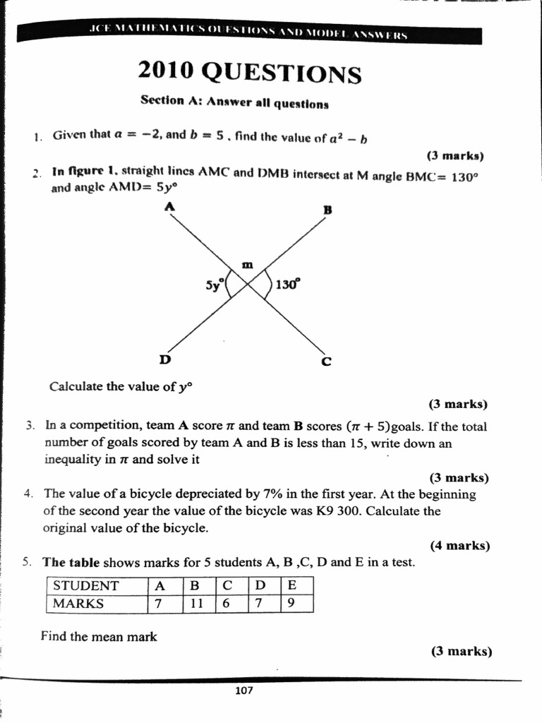2010-21 Jce Maths | PDF