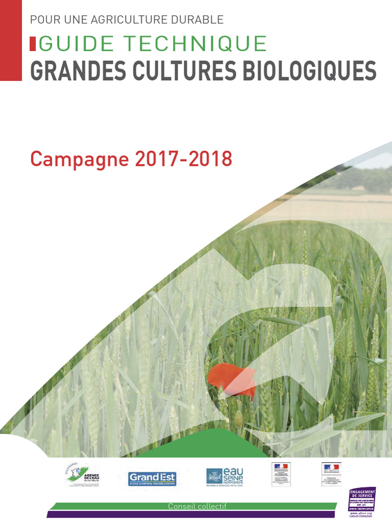 Guide des grandes cultures bio 2017-2018 | PDF | Agriculture biologique ...