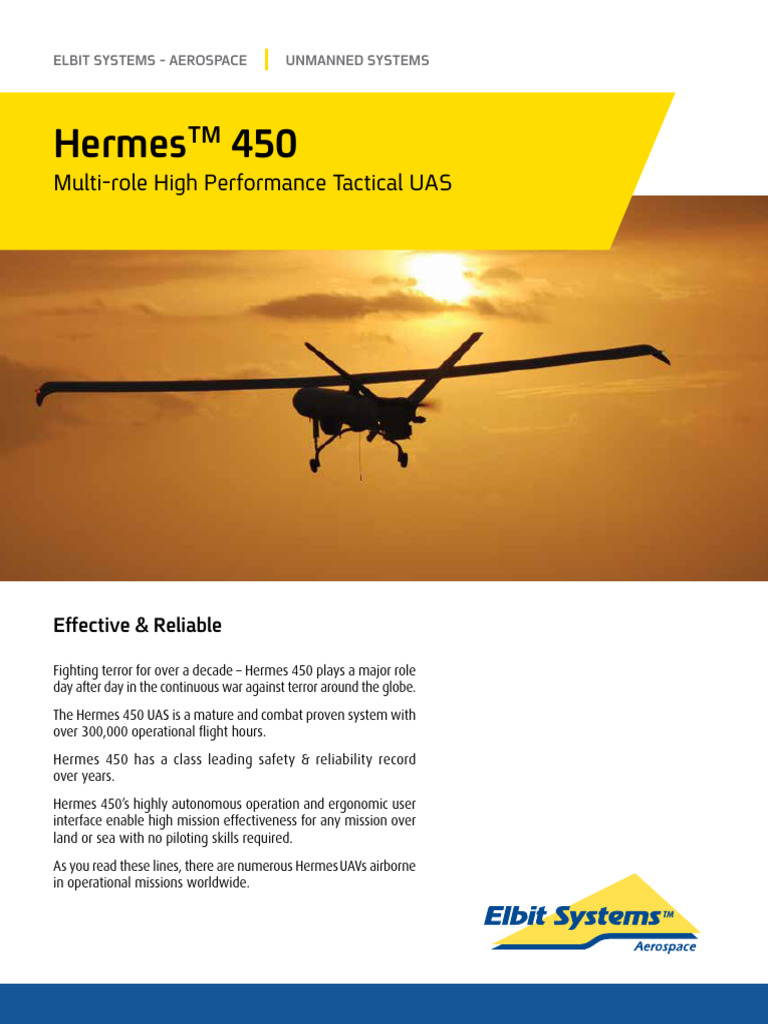 hermes-450-tactical-uas-overview-pdf-unmanned-aerial-vehicle