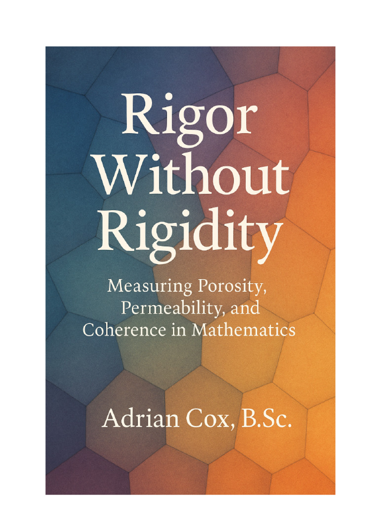 Rigor Without Rigidity + Maths Paper + Comparative Scores | PDF ...