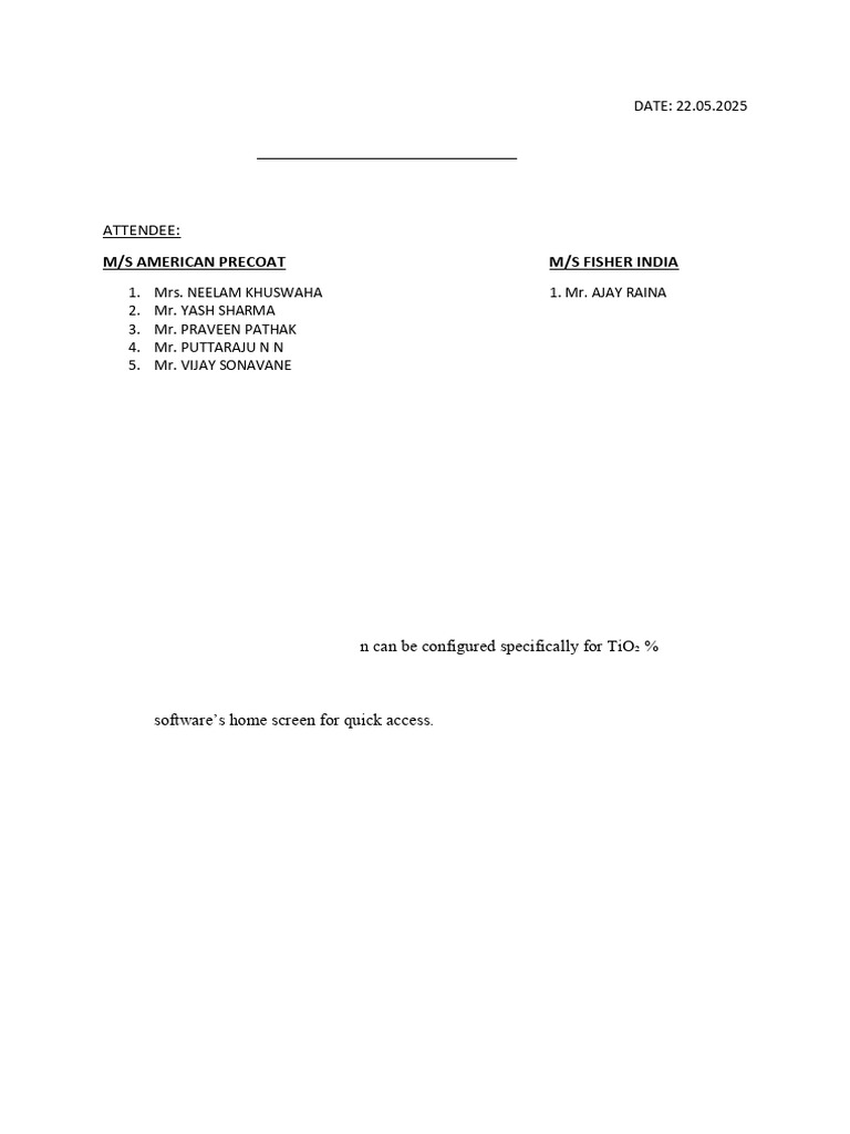 Mom XRF Training DT 22.05.25 | PDF | Accuracy And Precision