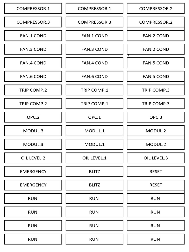 Compressor and Fan Operation Guide | PDF