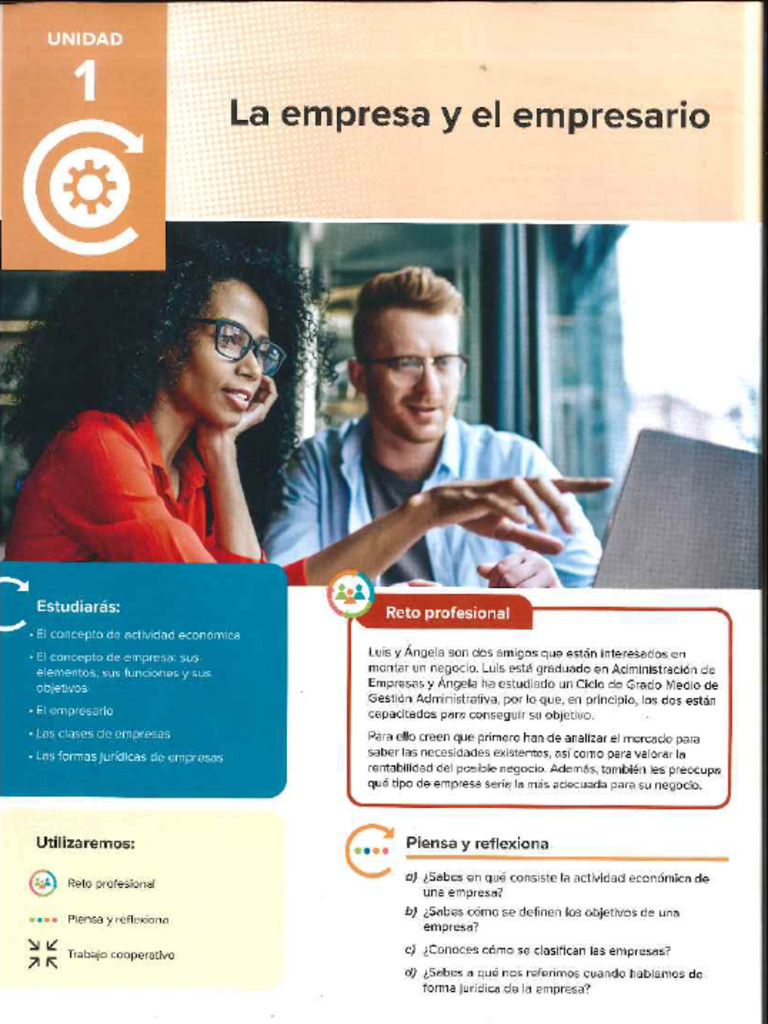 EA Ud. 1 La Empresa y El Empresario | PDF