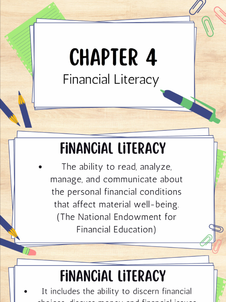 Financial Literacies | PDF
