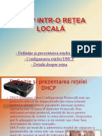 DHCP Intr-O Retea Locala