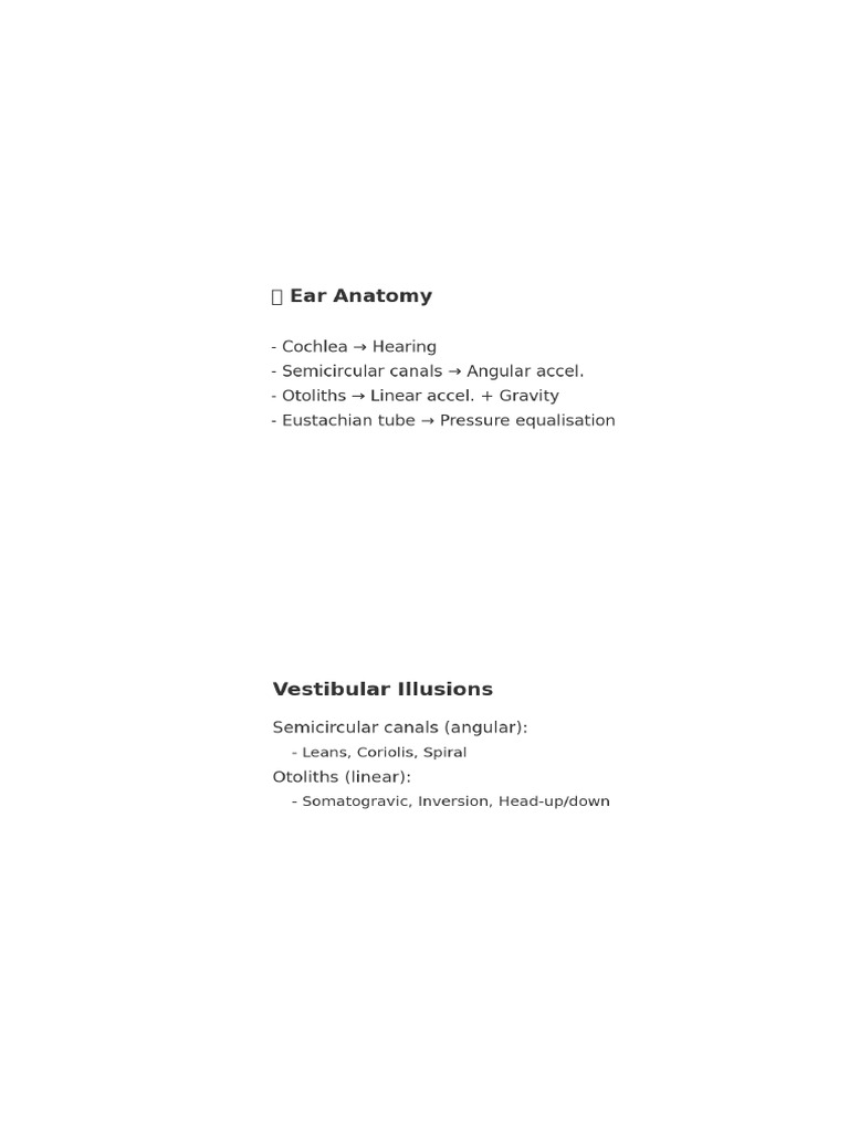 ATPL HUF Cheat Sheet With Diagrams | PDF