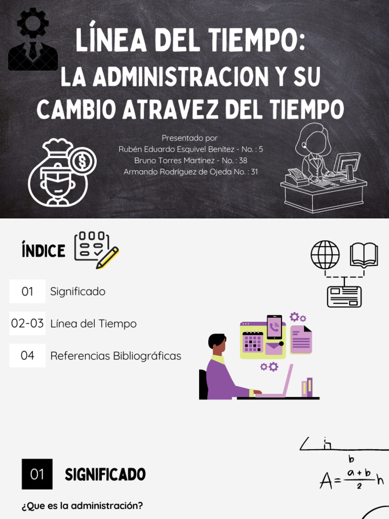Evolución de la Administración a lo Largo del Tiempo | PDF ...