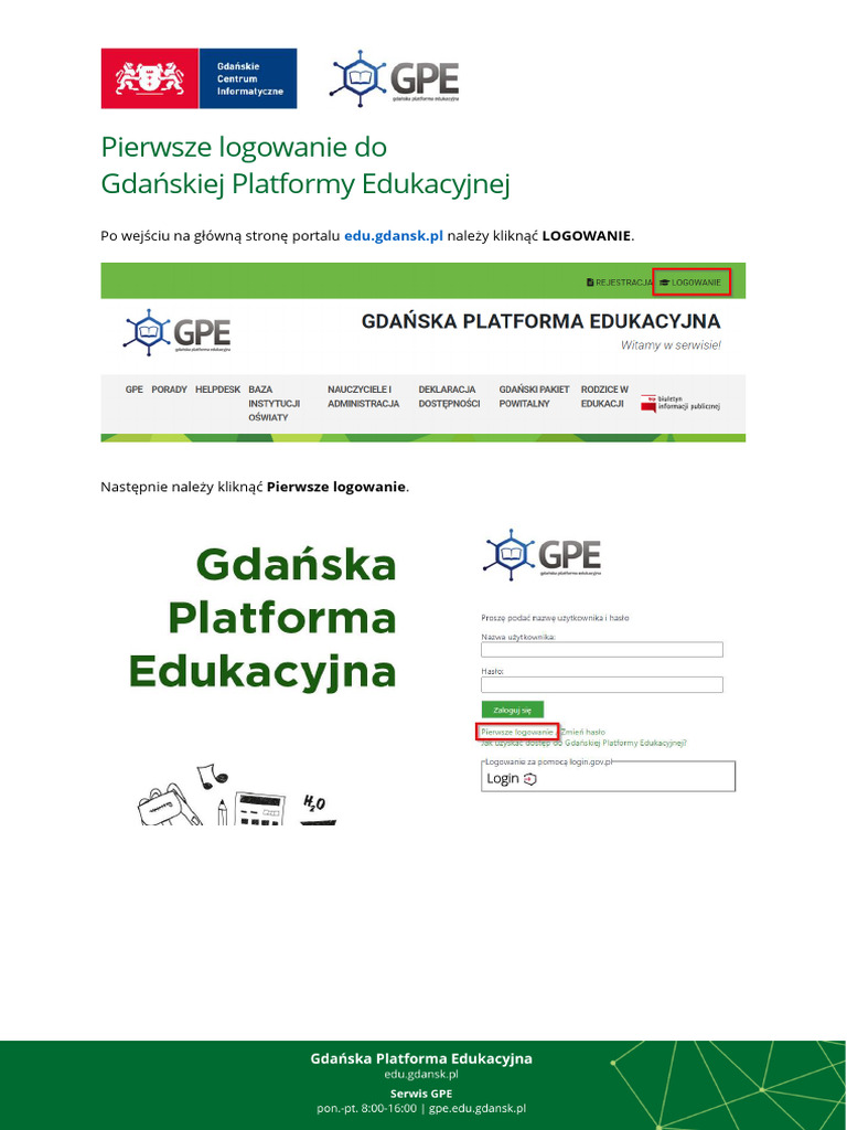 Logowanie Do Gpe | PDF