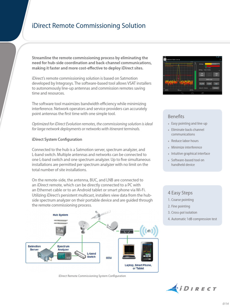 Idirect 112 Router Accessories Software Remote Commissioning | PDF ...