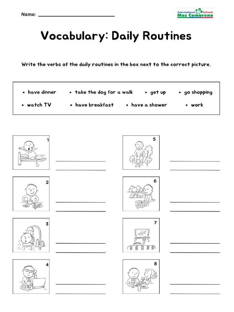 Daily Routines | PDF